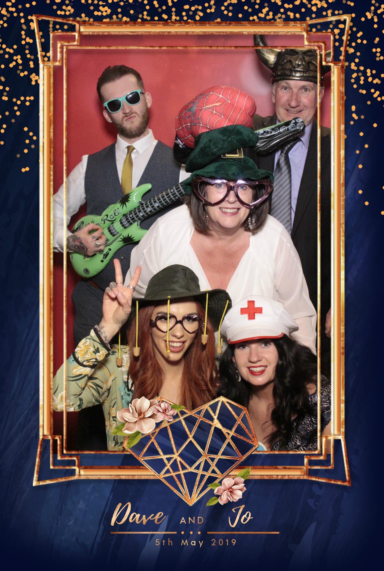 Dave and Jo's Wedding | View more photos from the event at gallery.myphotoboothexperience.co.uk/u/MyPhotoBoothExperienceLtd/Dave-and-Jos-Wedding